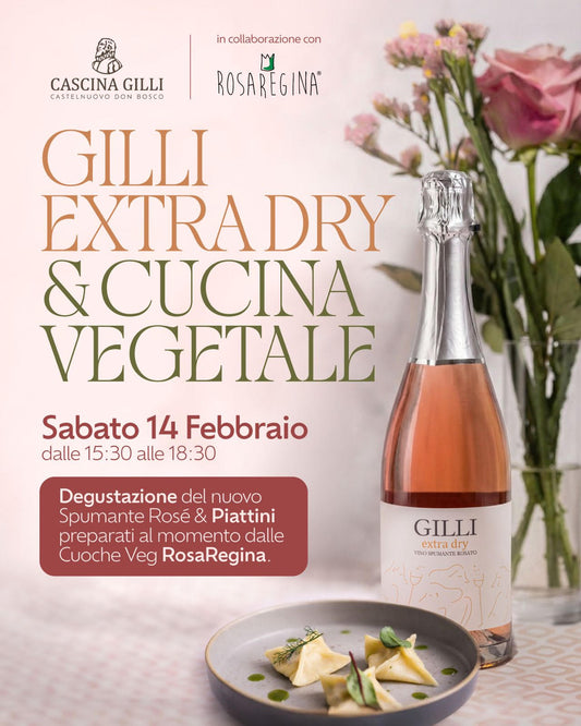 Gilli Extra Dry & Cucina Vegetale: sabato 14 febbraio
