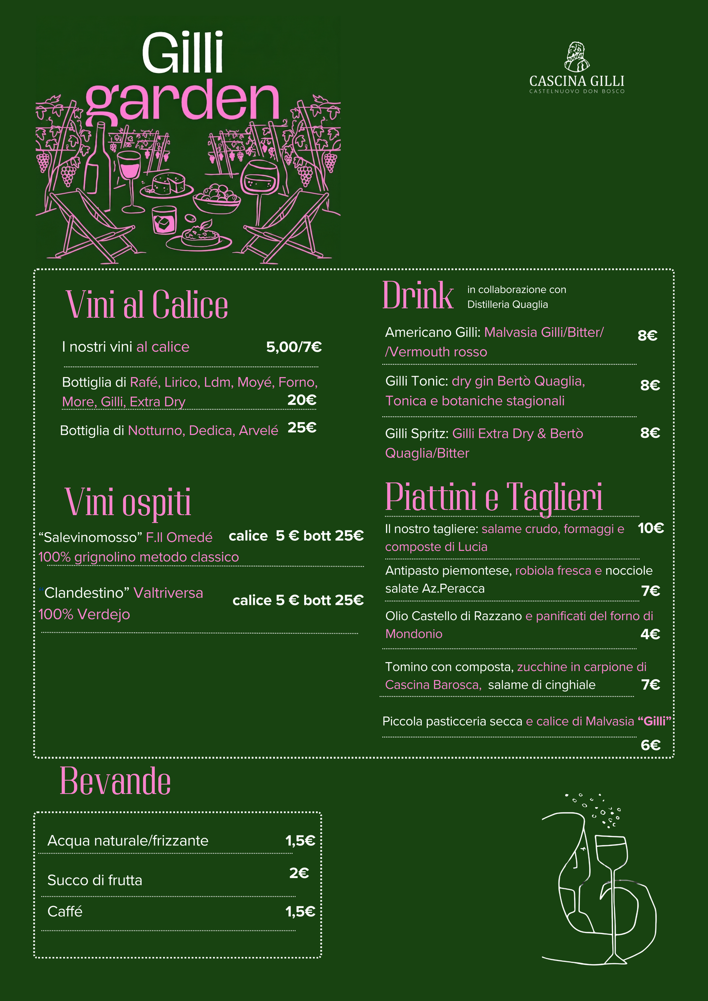 Gilli Garden: venerdì 5 giugno