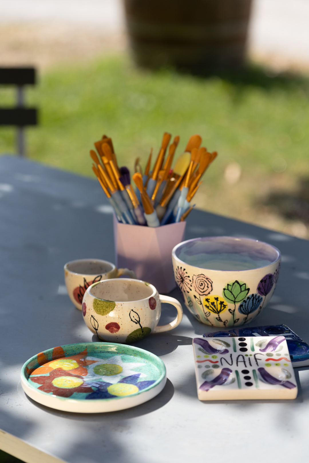 "Colori di fine estate": pittura su ceramica con Naïf Torino🎨sabato 12 settembre