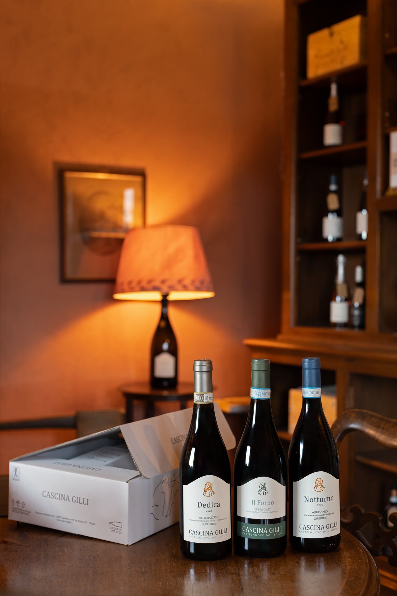 Wine Box "Davanti al Camino"